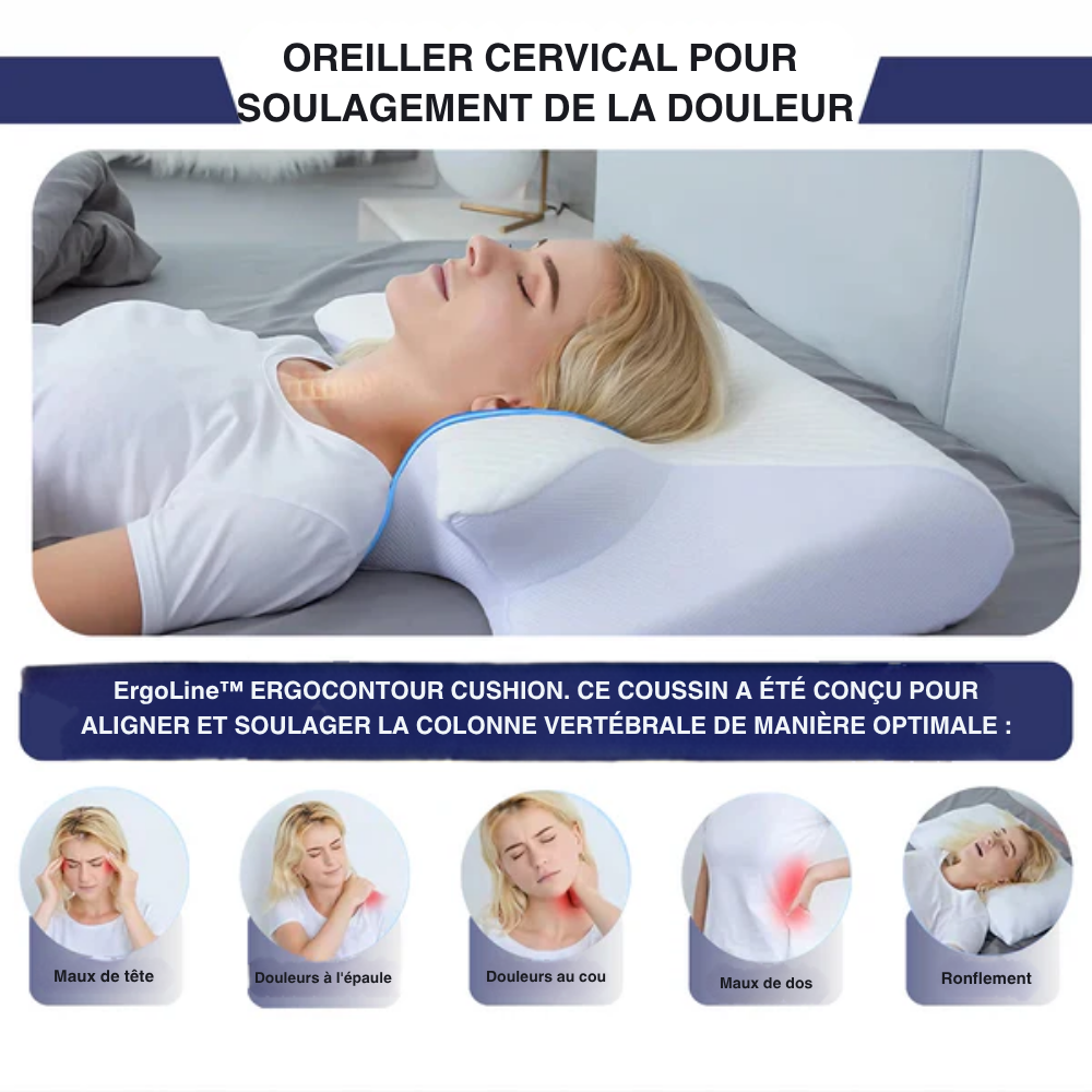 ErgoLine™ | Dormez sans douleur, réveillez-vous léger