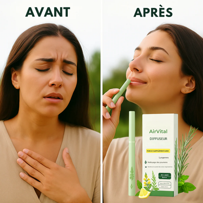 AirVital™ | Alternative saine et sans nicotine pour arrêter de fumer