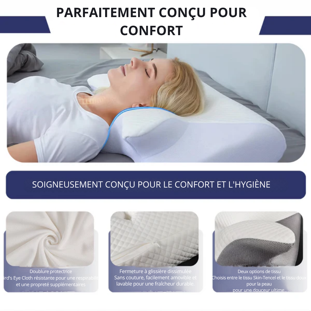 ErgoLine™ | Dormez sans douleur, réveillez-vous léger