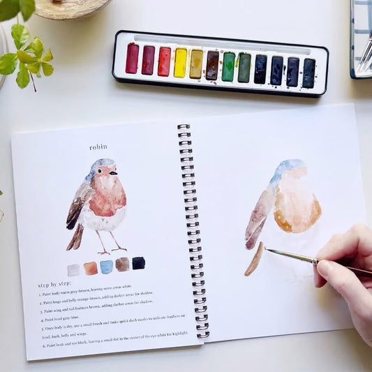 Aquarella™ | Libérez votre créativité avec notre amusant livre de coloriage aquarelle !